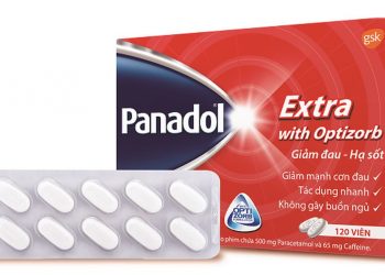 Trong thuốc chứa paracetamol giúp giảm đau đầu và hạ sốt hiệu quả