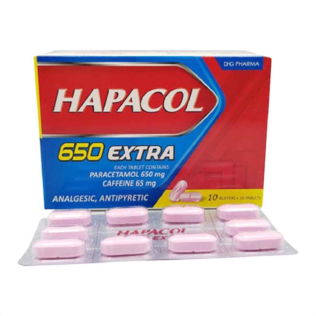 Liều lượng và cách sử dụng thuốc Hapacol 650
