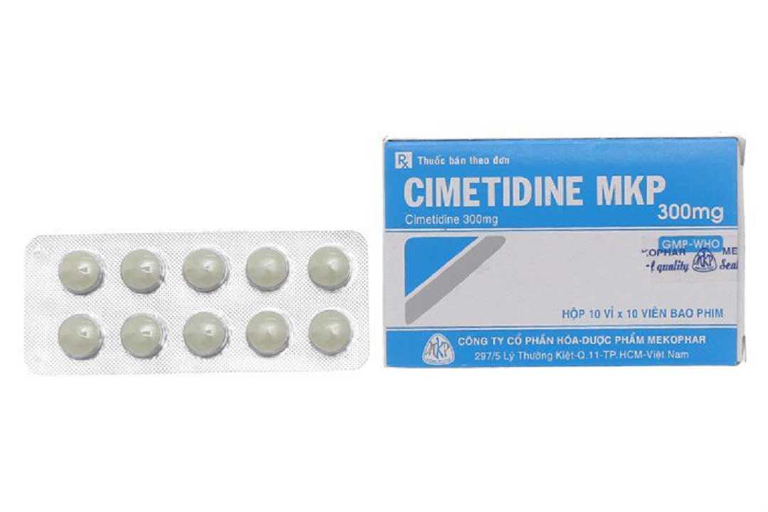 Cimetidine - thuốc ức chế thụ thể H2