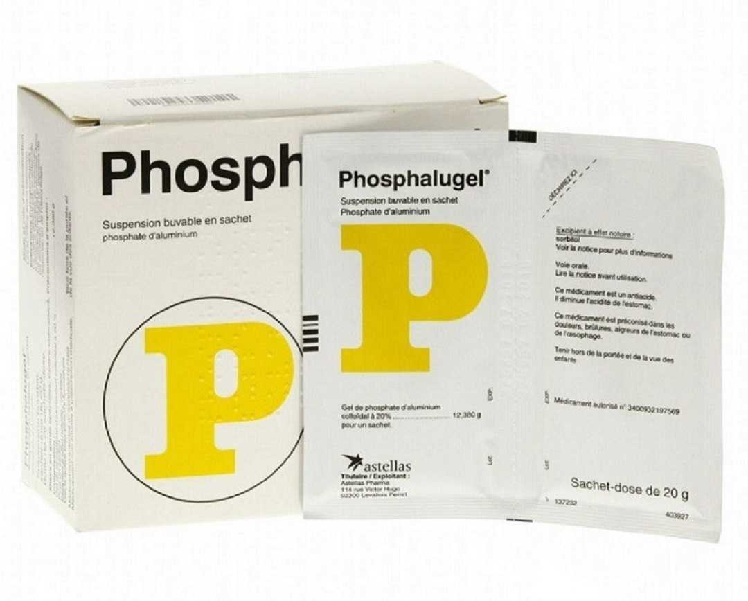 Thuốc dạ dày chữ P – Phosphalugel giúp giảm nhanh triệu chứng ợ, đau dạ dày