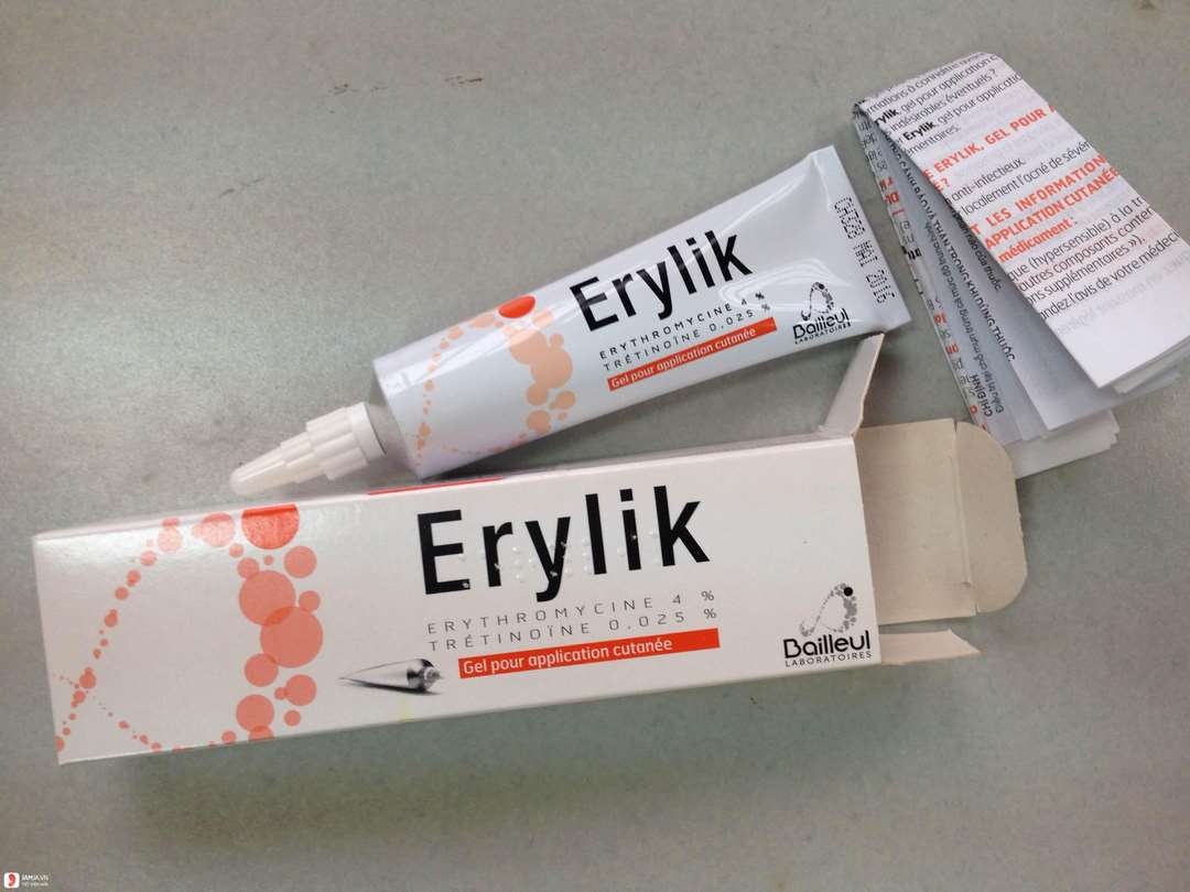 Cách bảo quản Thuốc trị mụn Erylik
