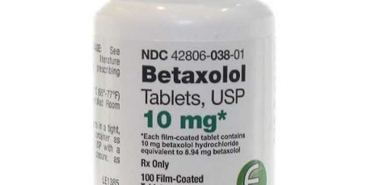 Thuốc Hạ Huyết Áp Betaxolol